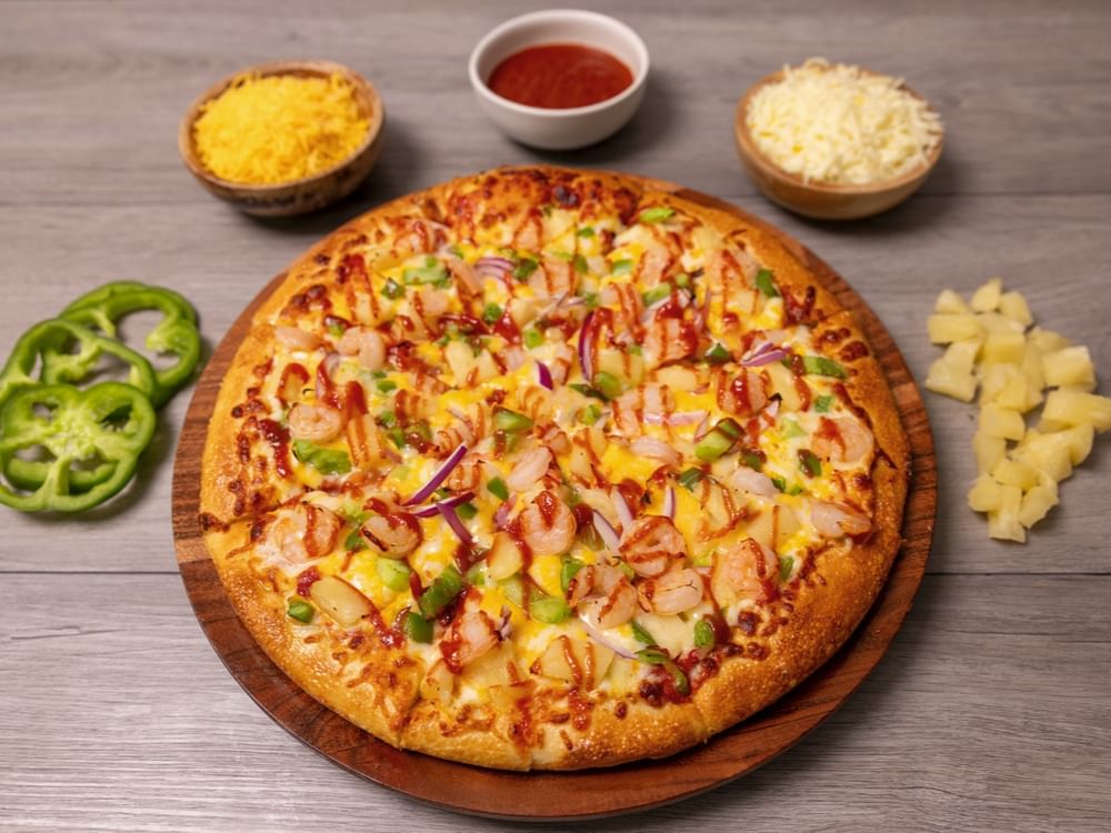Medium Primo Shrimp Pizza