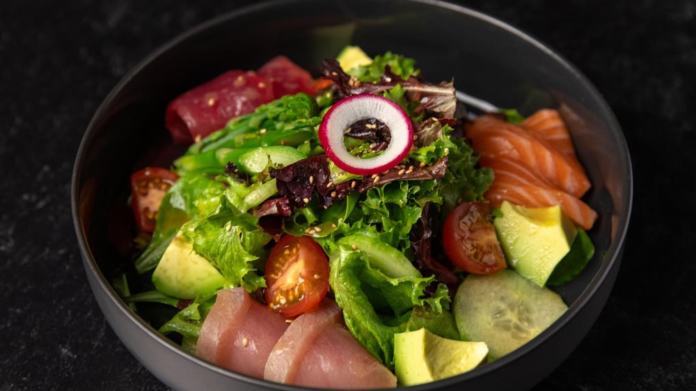 Sashimi Salad