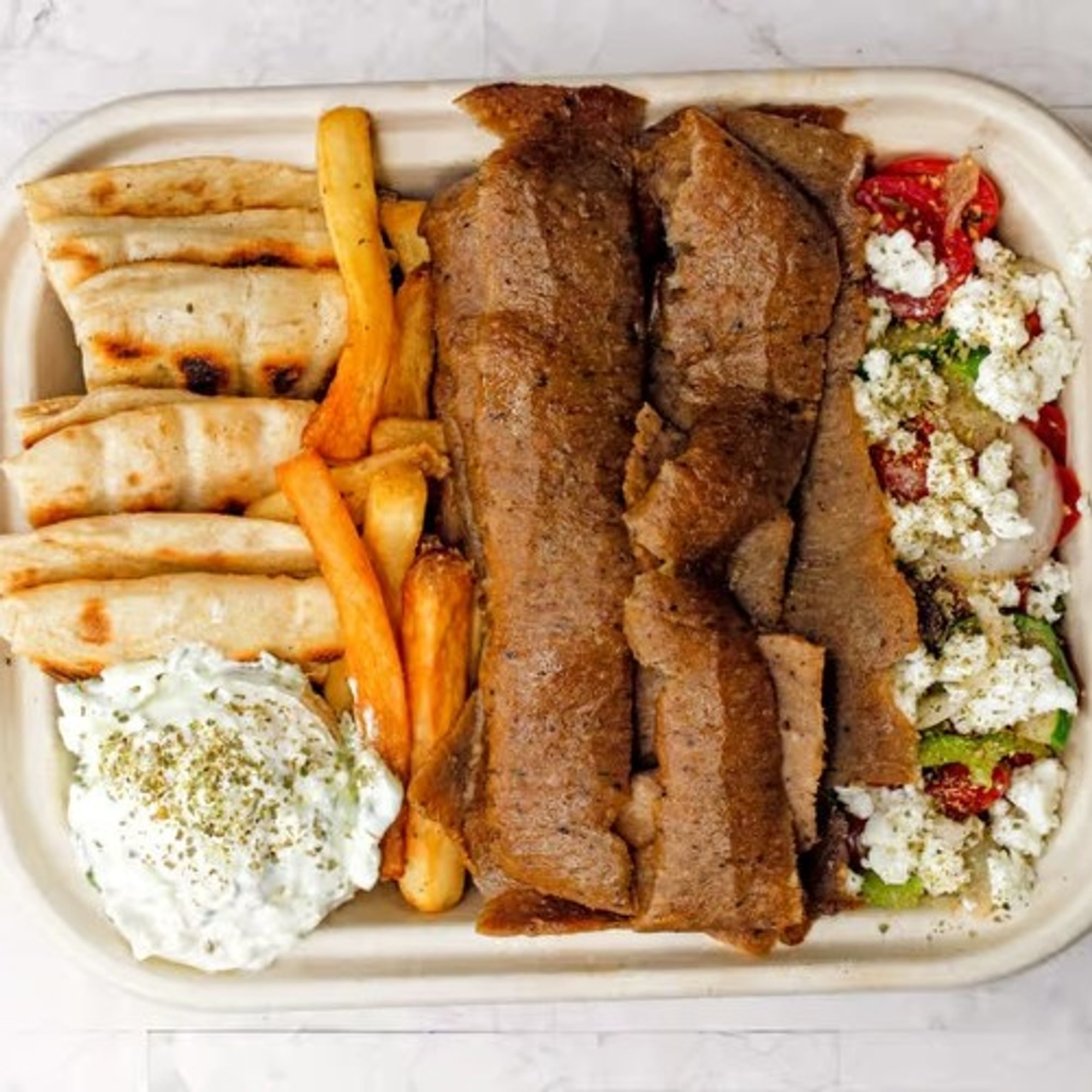 Beef & Lamb Gyro Platter