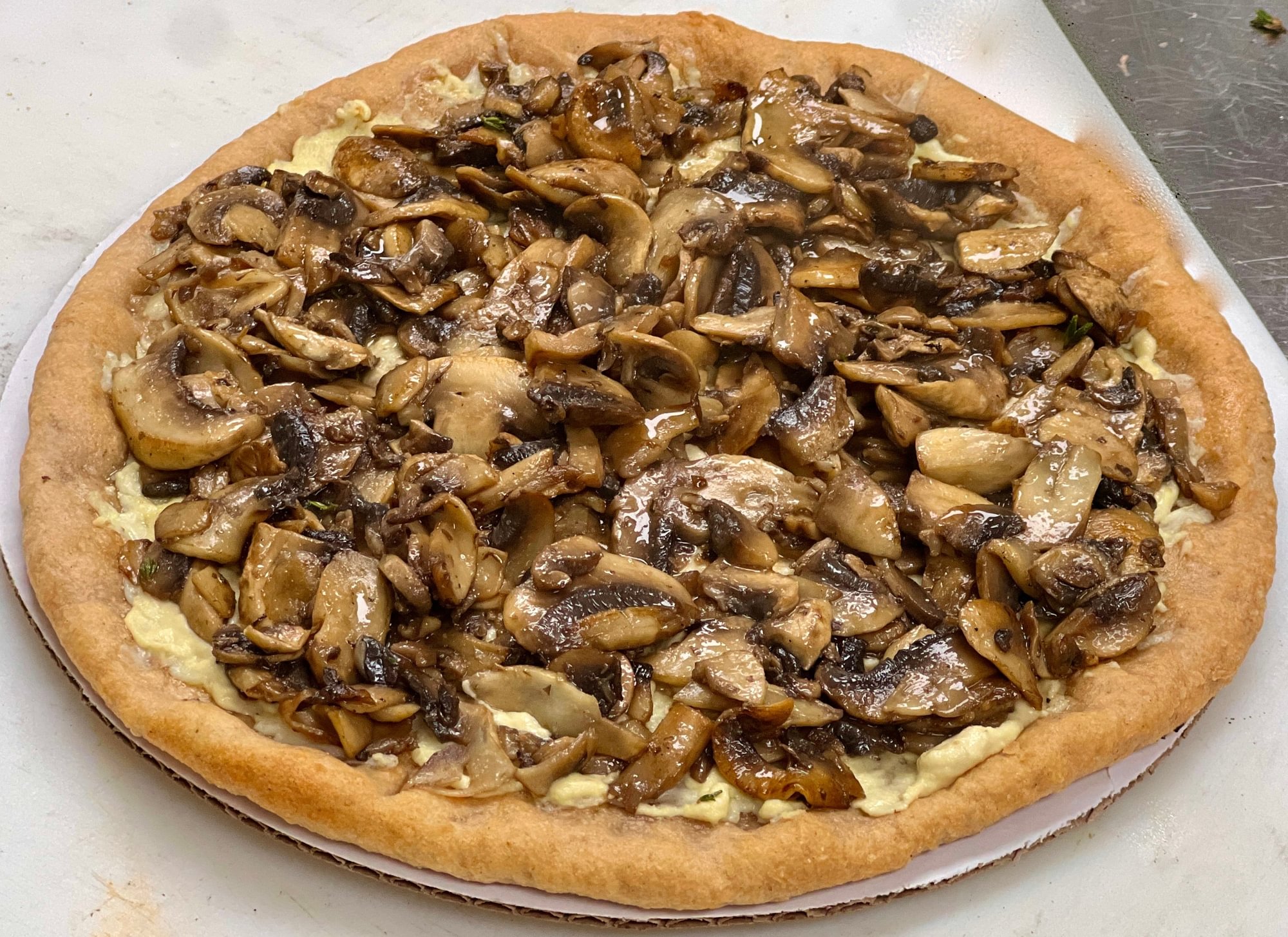 Truffle Mushroom Pizza