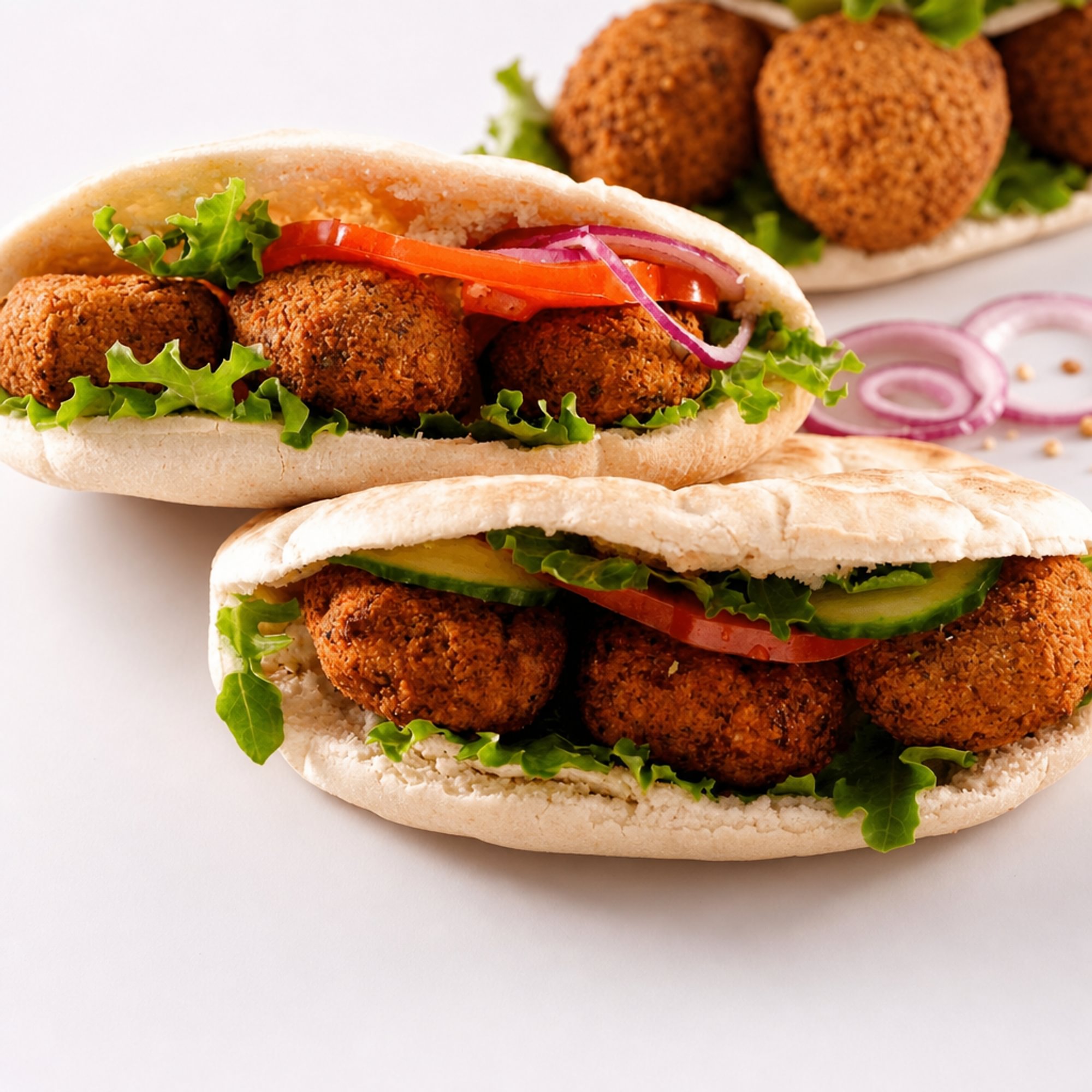 Falafel on Pita