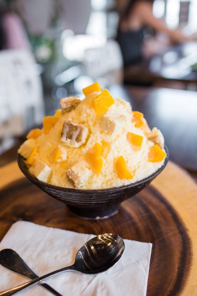 Mango Cheesecake Bingsoo
