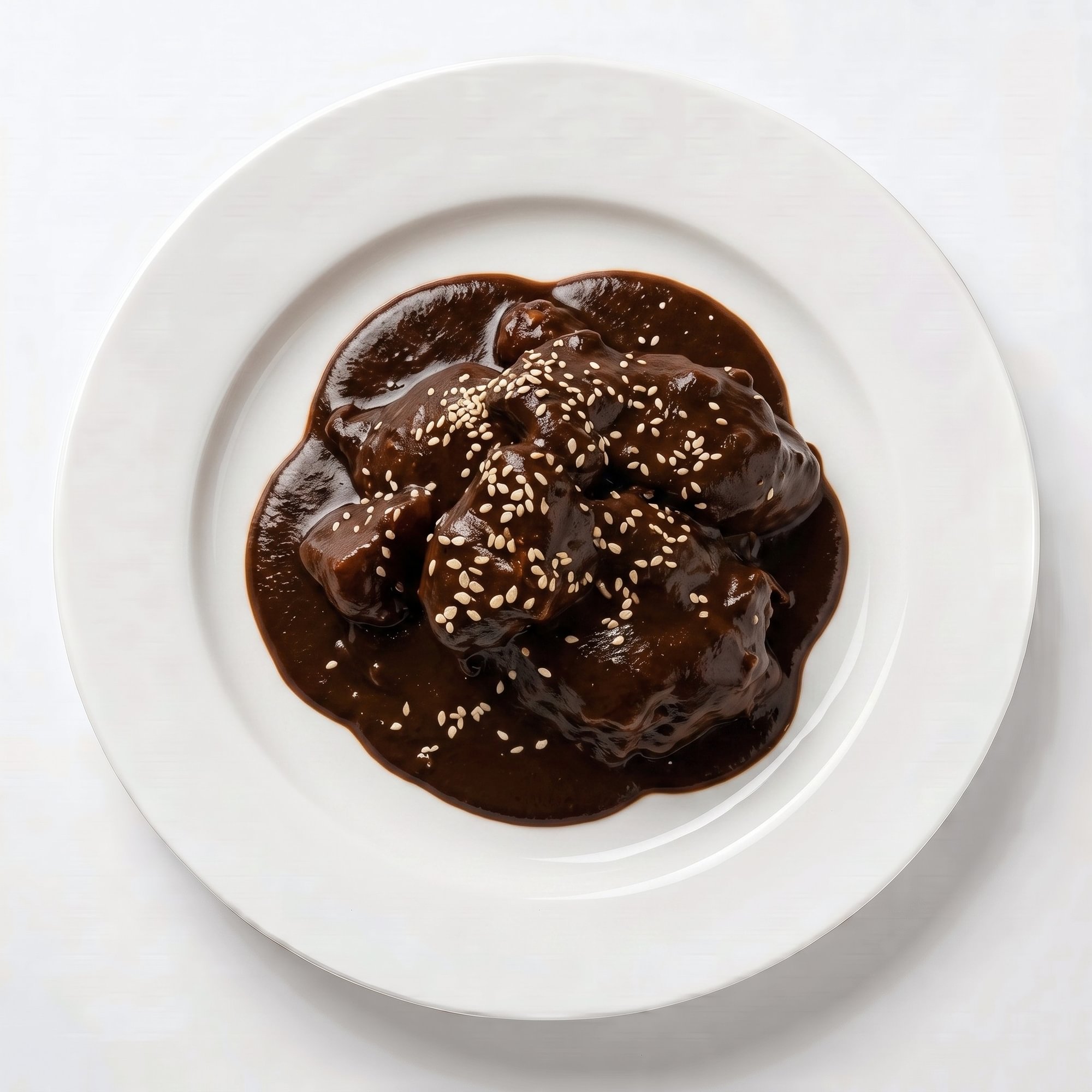 Plátanos en Mole (Plantains in Mole Sauce)
