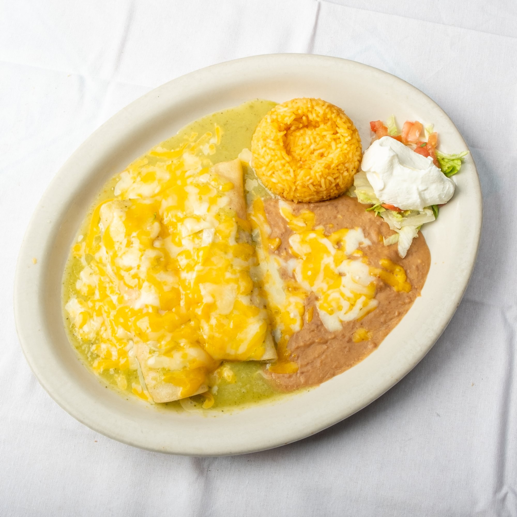 Enchiladas Verdes (Green Sauce Enchiladas)
