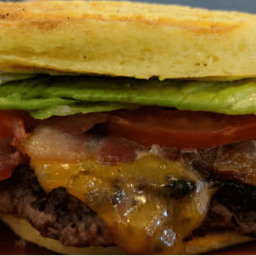 Keto Bacon, Cheddar, Burger