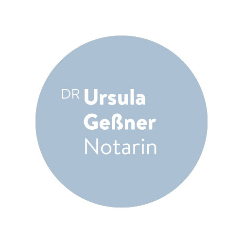 Logo von Notarin Dr. Ursula Geßner