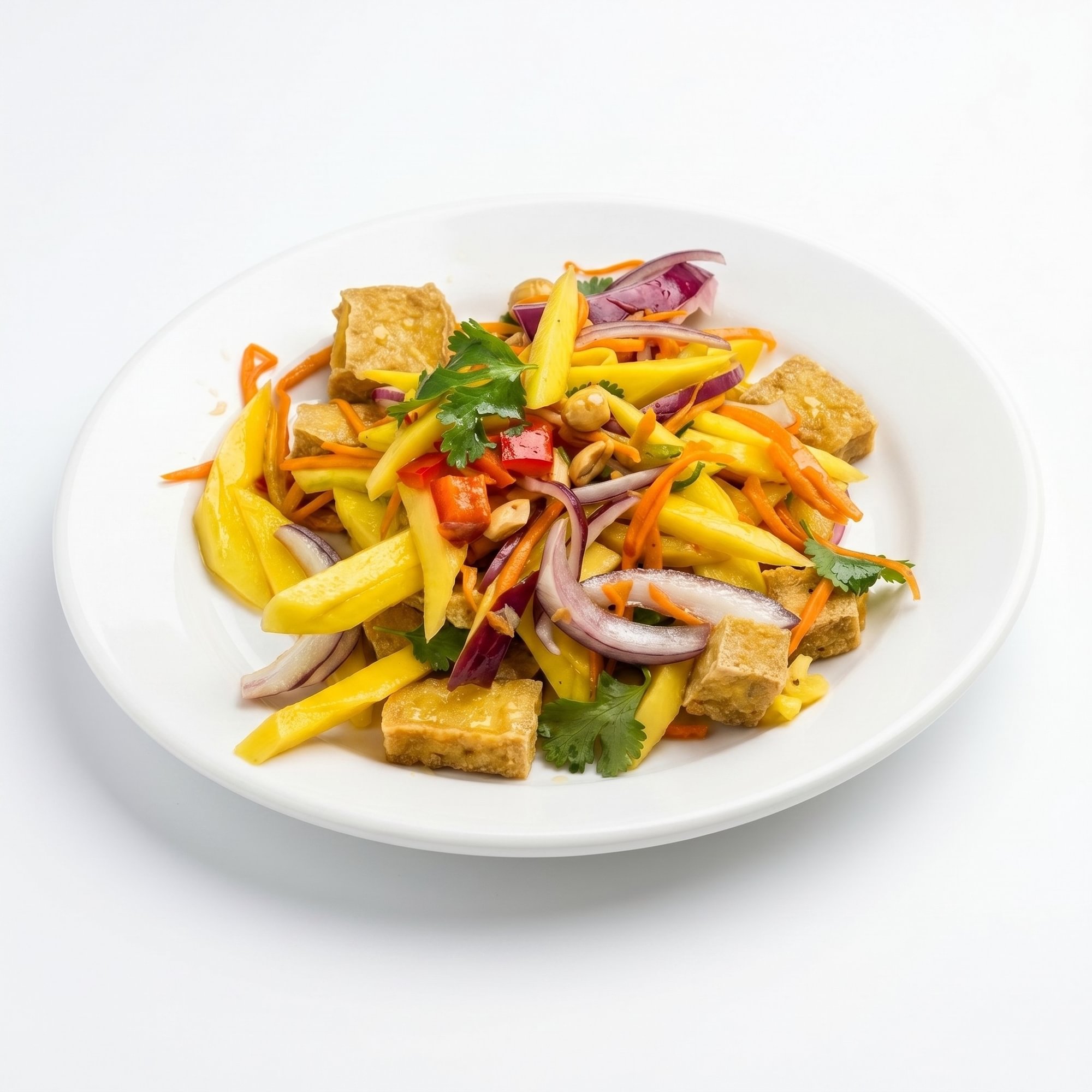 Mango Salad Tofu