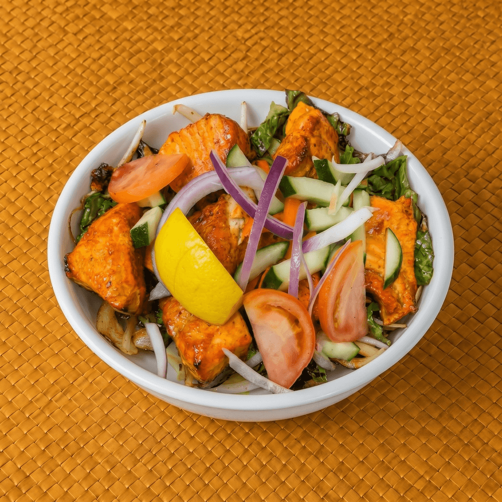 Fish & Shrimp Tandoori Salad