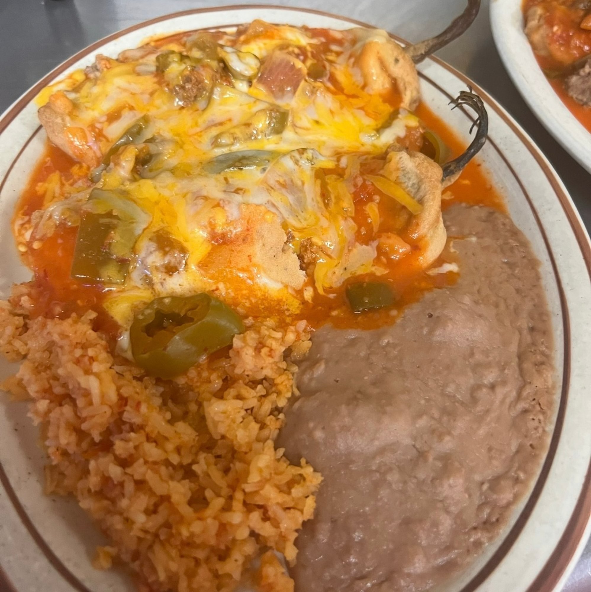 Chile Relleno Plate