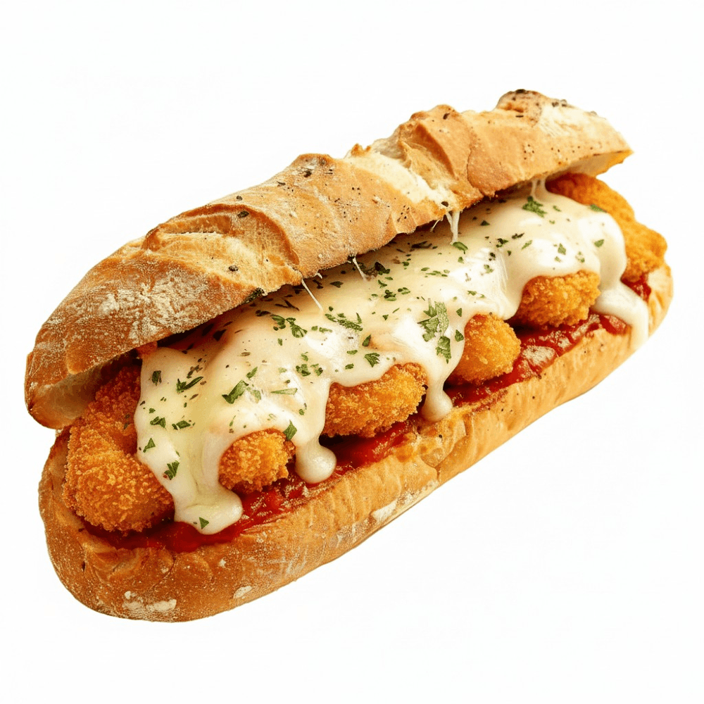 10" Shrimp Parmigiana Sub