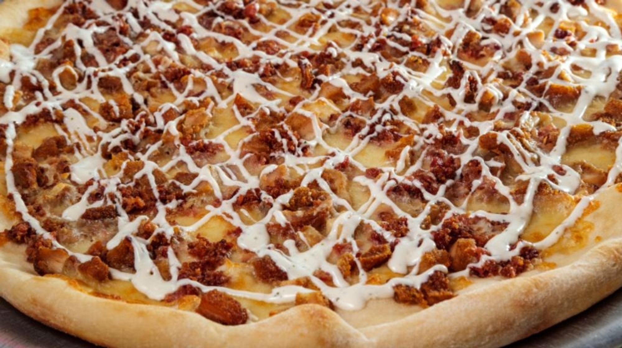 Chicken Bacon Ranch Pizza