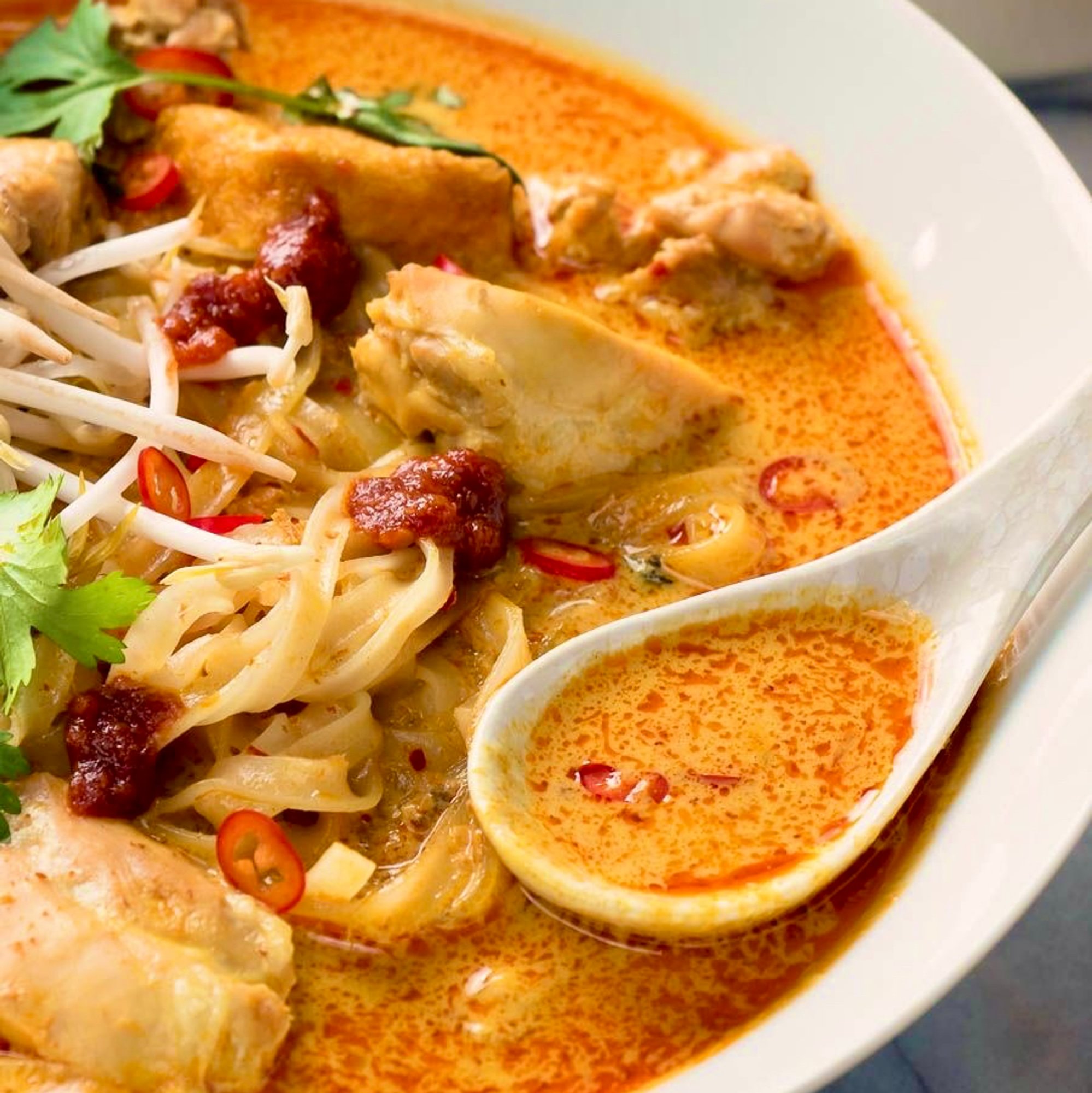 Red Curry Noodle Soup