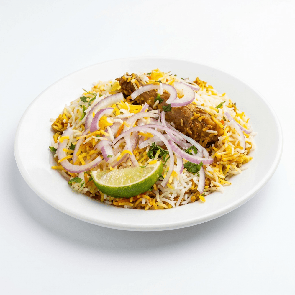 Hyderabadi Chicken Dum Biryani