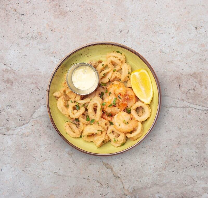 Calamari and Shrimp