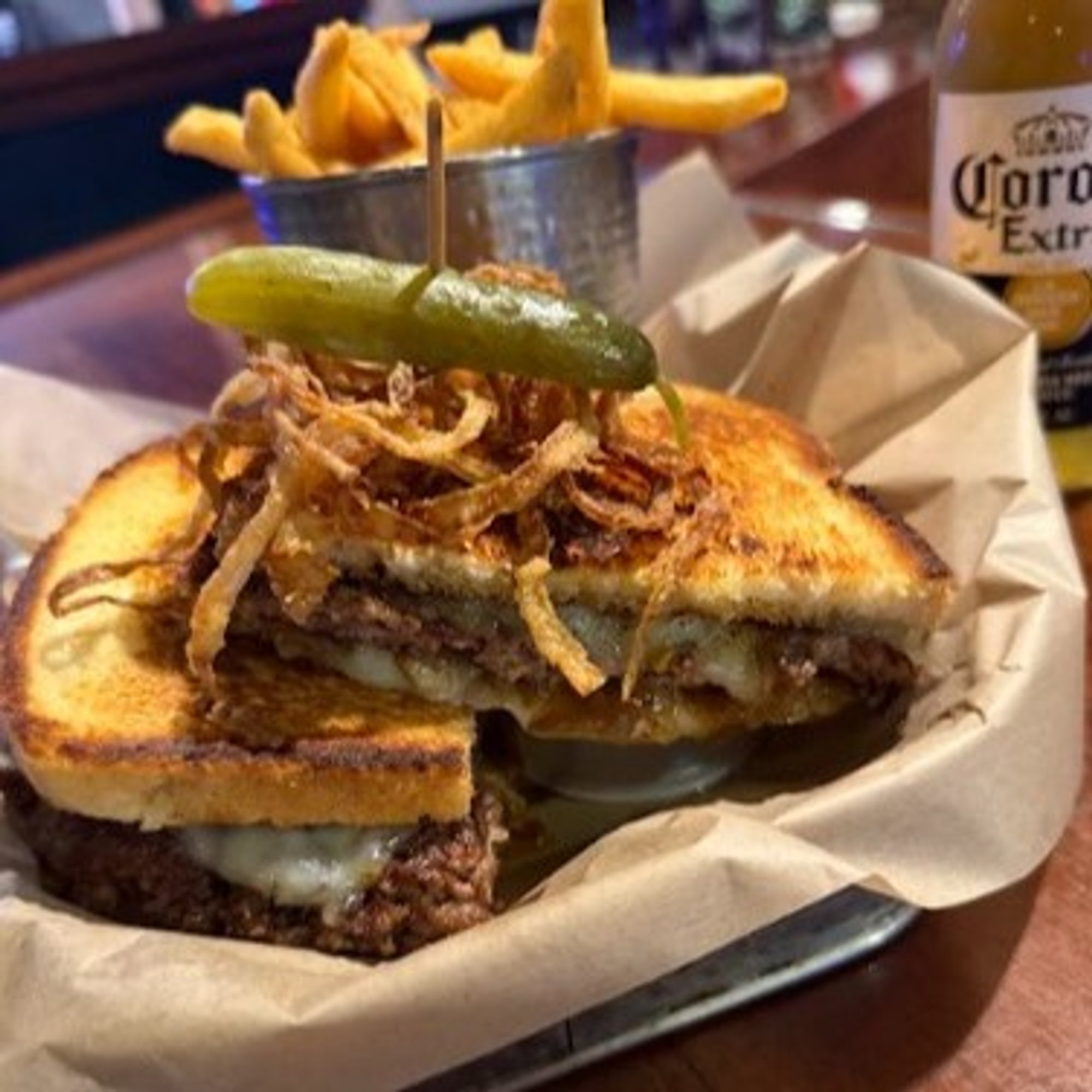 Smash Burger Patty Melt