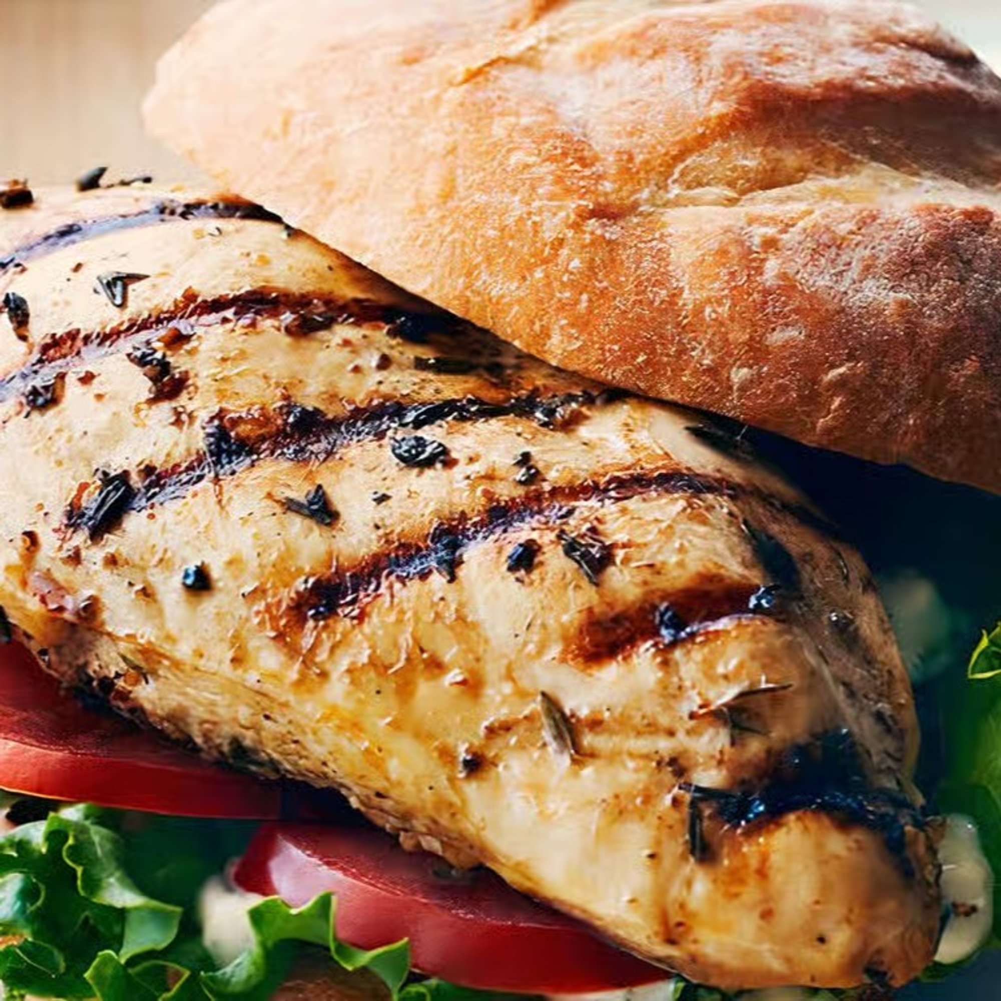 Grilled Chicken Breast Sandwich