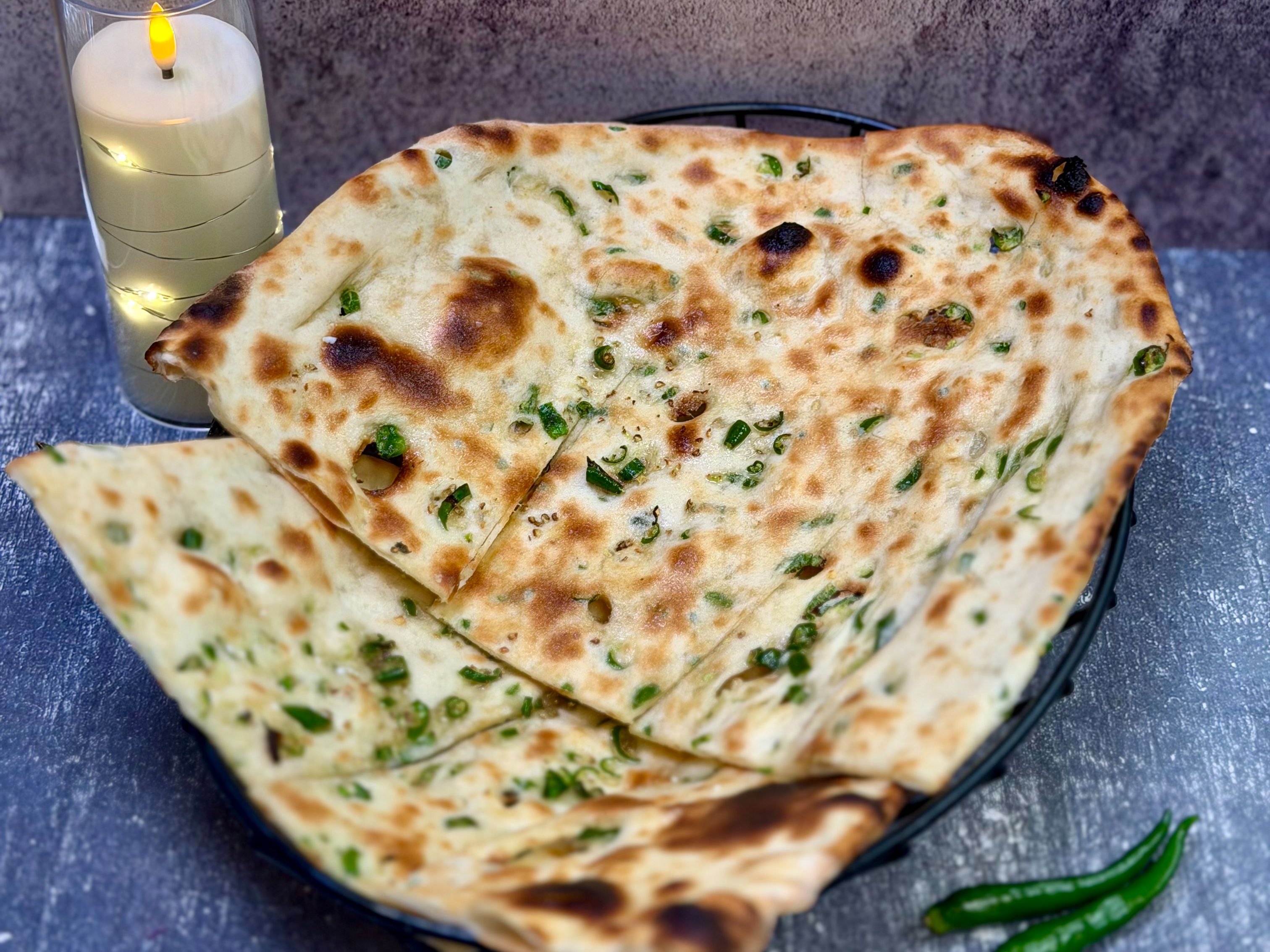 Chili Butter Naan