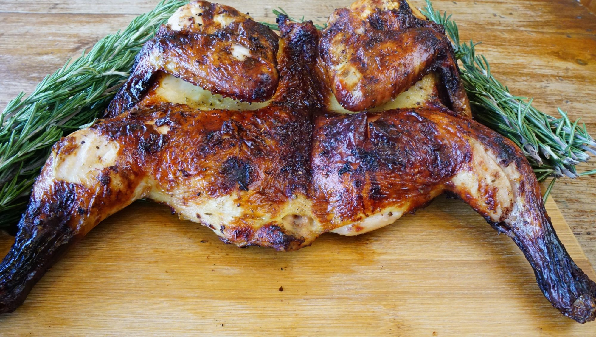 Charcoal Broiled Whole Chicken