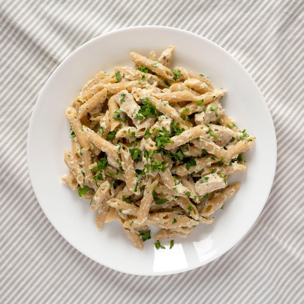 Garlic Parmesan Chicken Alfredo