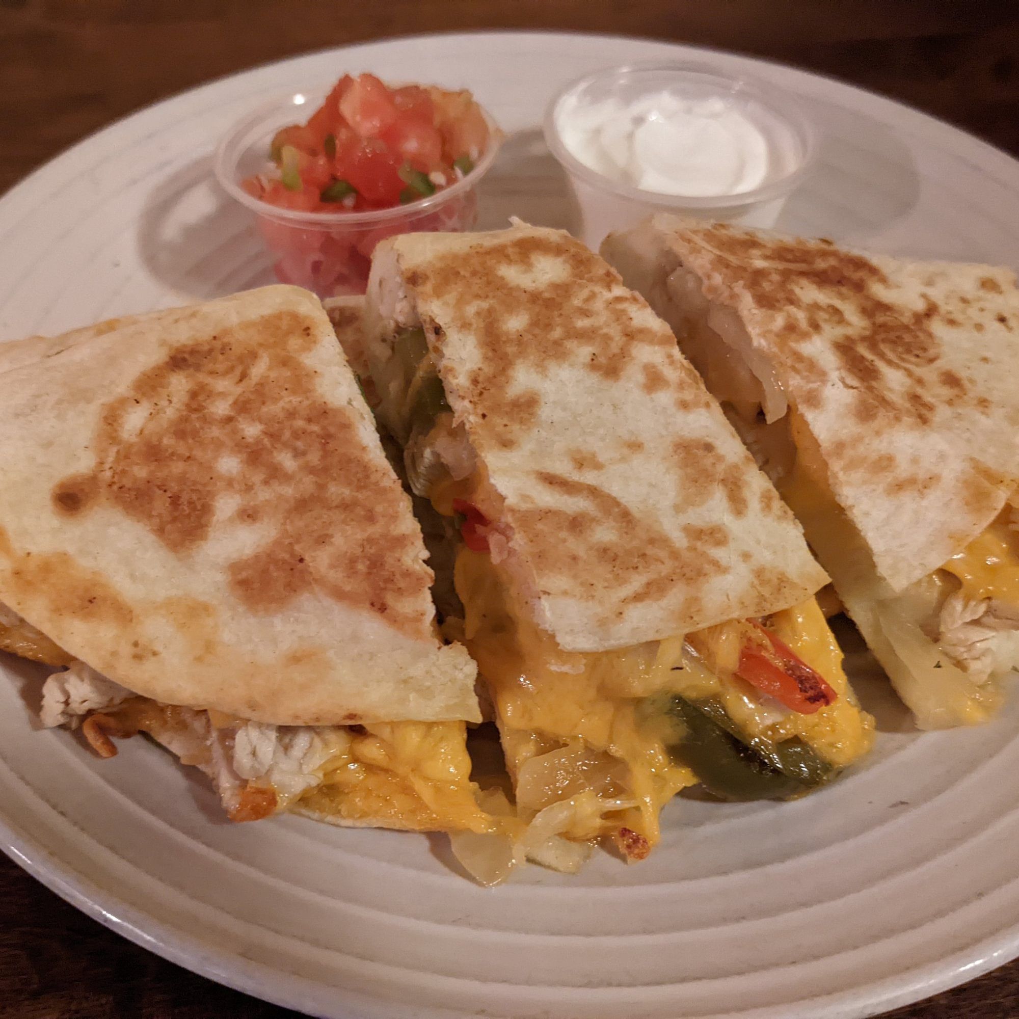 Daniel's Chicken Quesadilla