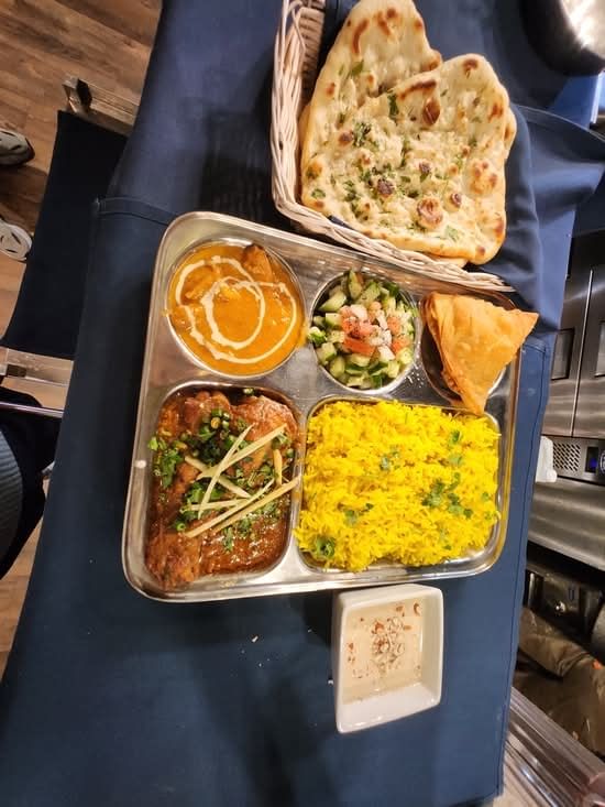 Chicken Thali