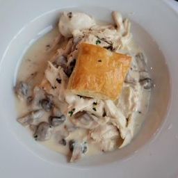 Our now Famous Chicken " Vol au Vent "