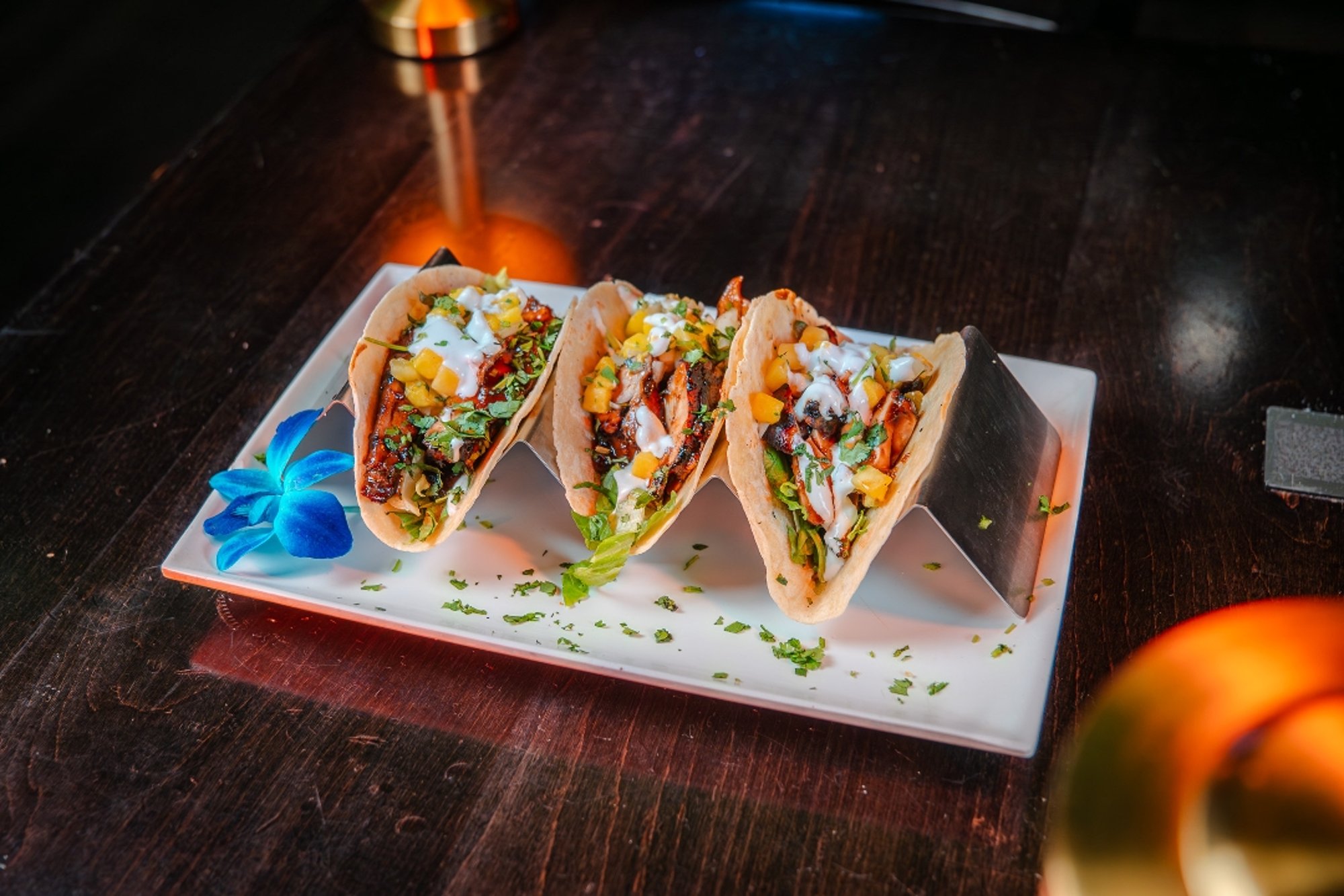 Kingston Jerk Chicken taco