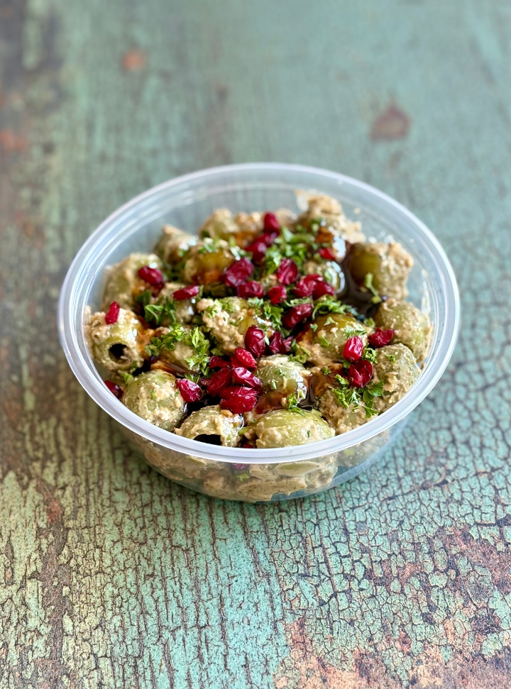 Marinated Olives / Zeitoun Parvardeh (Vegan, GF)