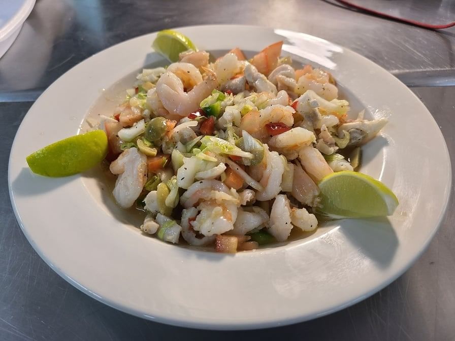 Mofongo De Ensalada De Camarones / Shrimp Salad Mofongo
