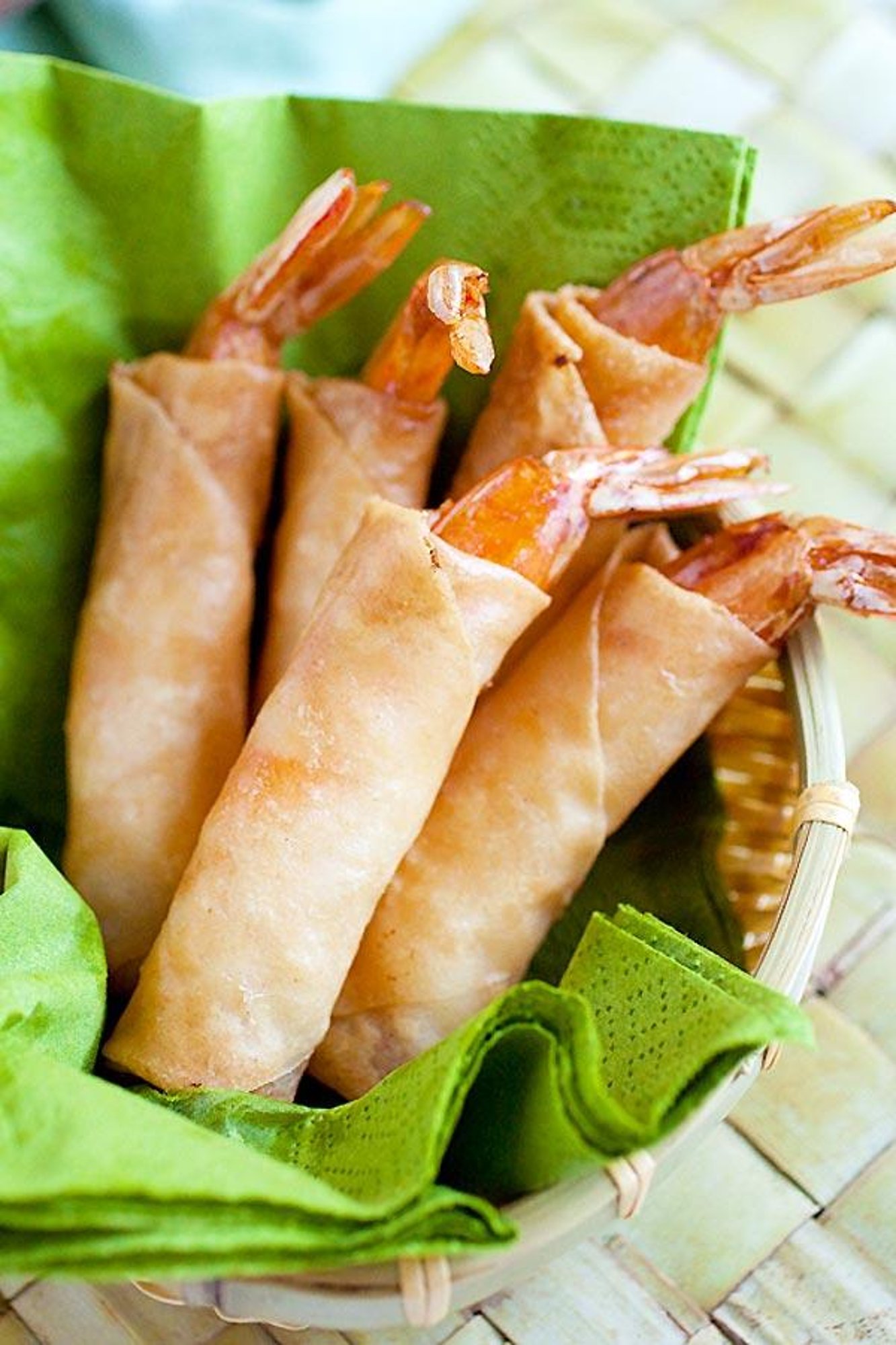 Crispy Shrimp Rolls