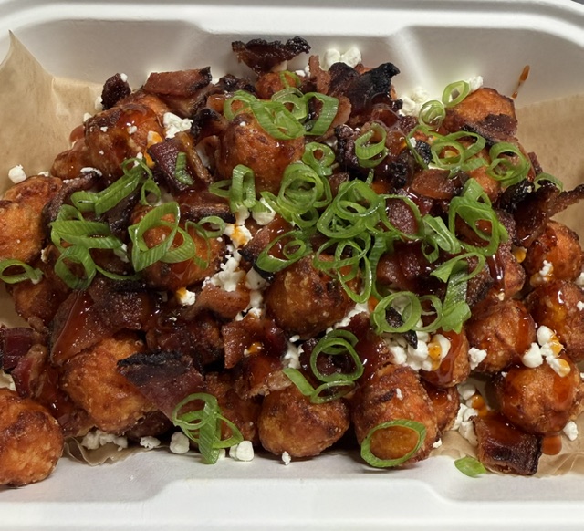 Loaded Sweet Potato Tots