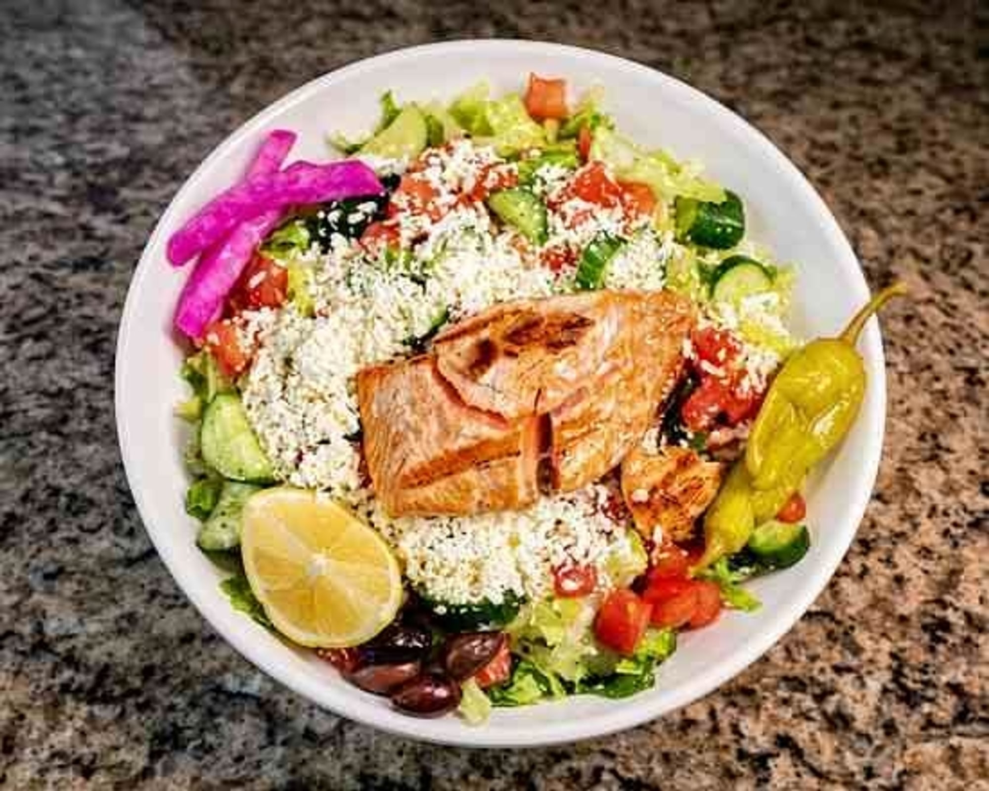 Small Salmon Salad