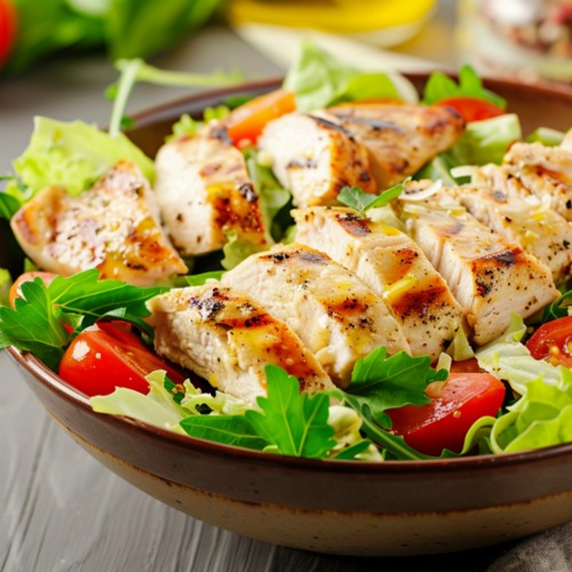Grilled Chicken Salad