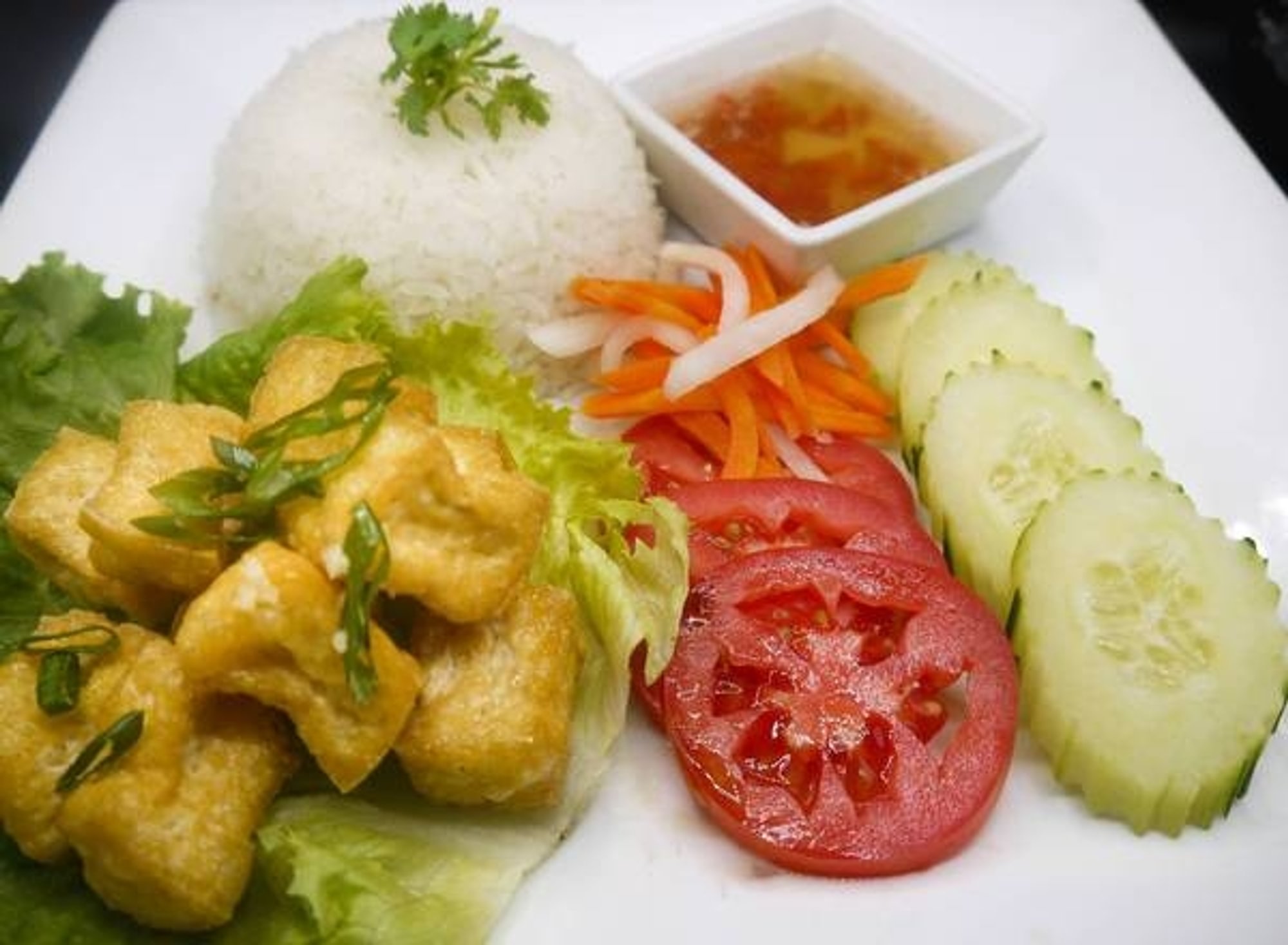 Tofu Steamed Rice