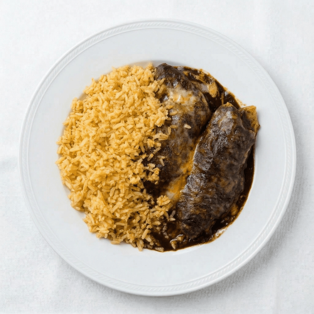 #7 Enchiladas Poblanas