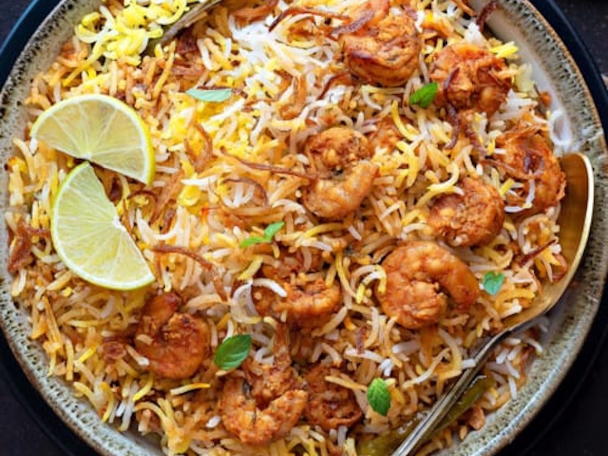Shrimp Biryani