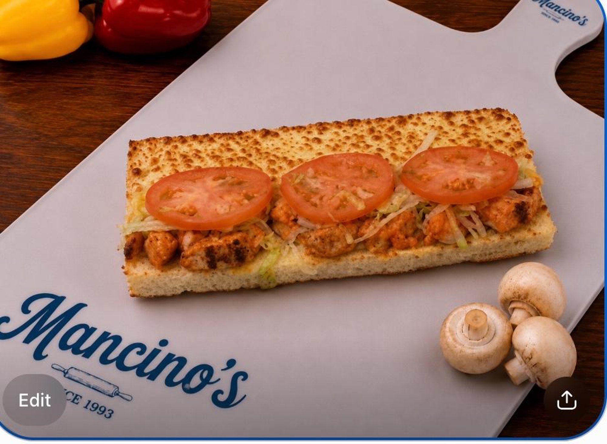 1/2 Buffalo Chicken Grinder