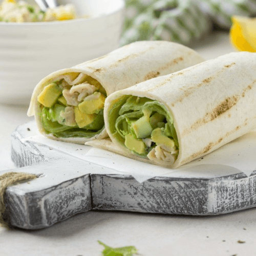 Veggie Spinach & Mushroom Breakfast Burrito