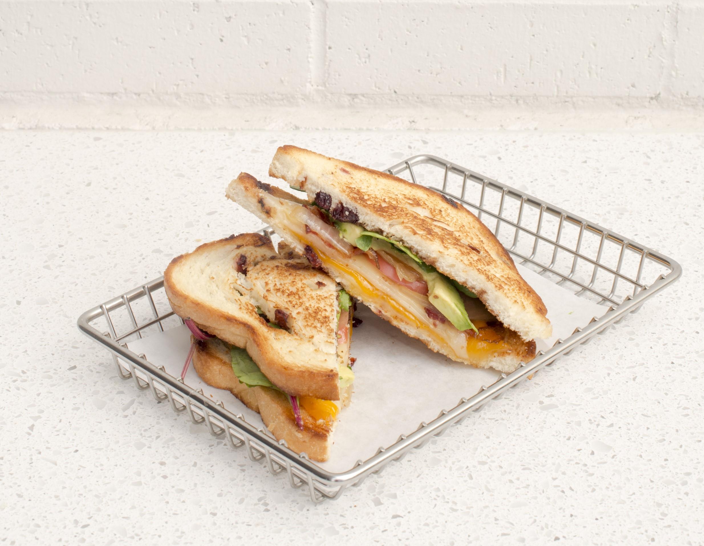 Three Cheese Grilled Cheese