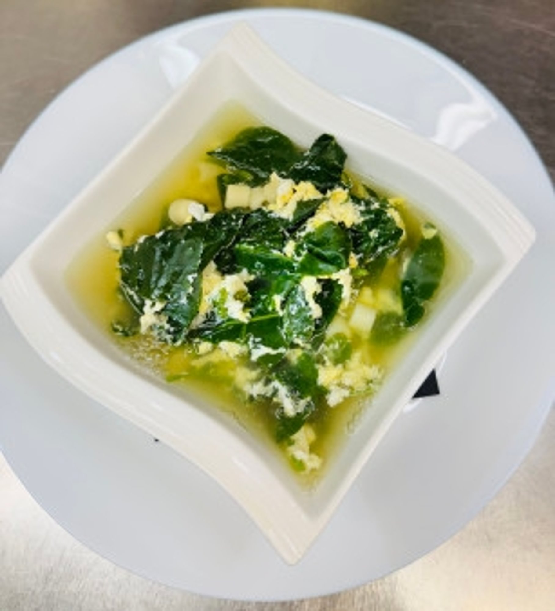 Stracciatella Soup