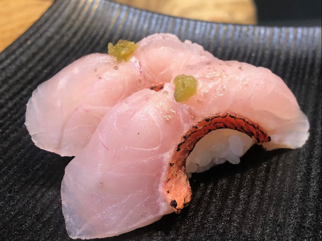 Golden Eye Snapper Nigiri