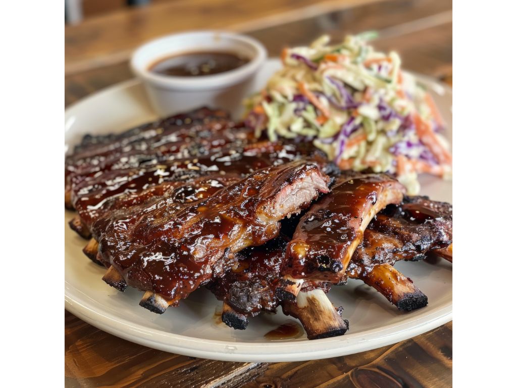 Ribs N Beans N Mac ' Cheese
