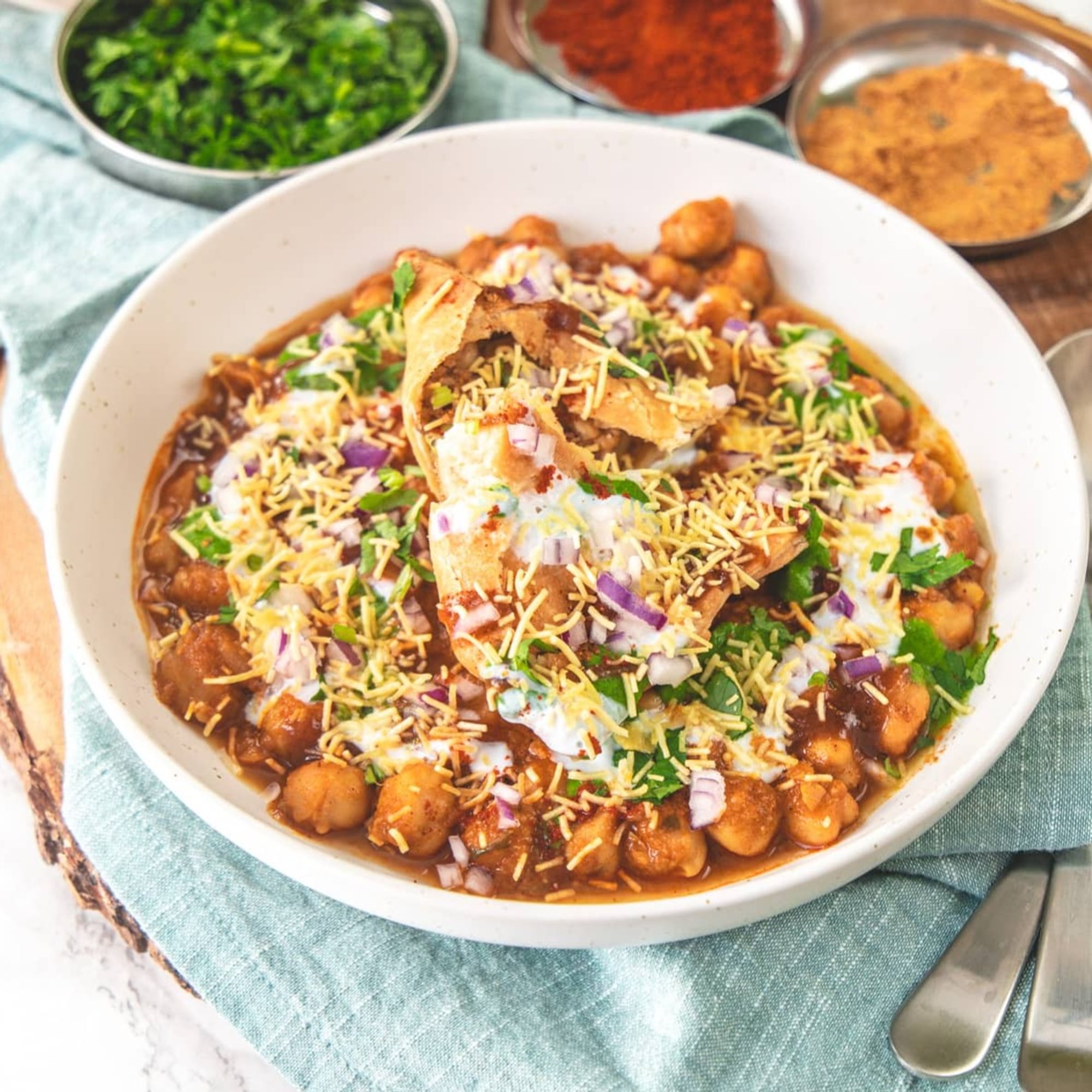 Samosa Chaat