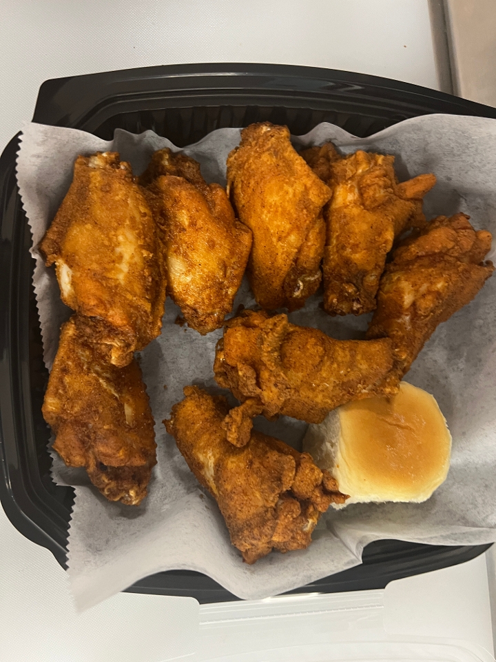 Halal Party Fried 8 Wings Only