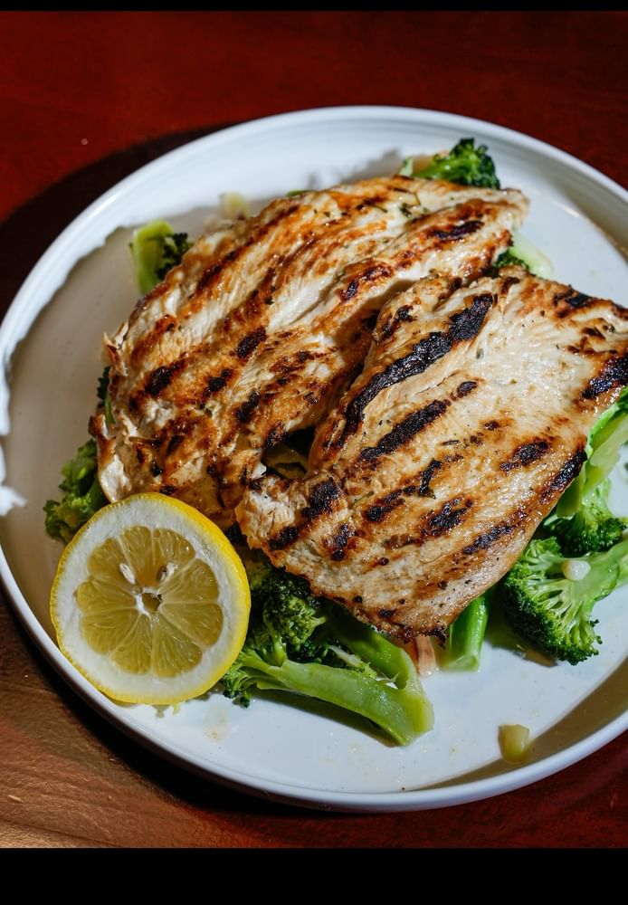 Grilled Chicken with Broccoli