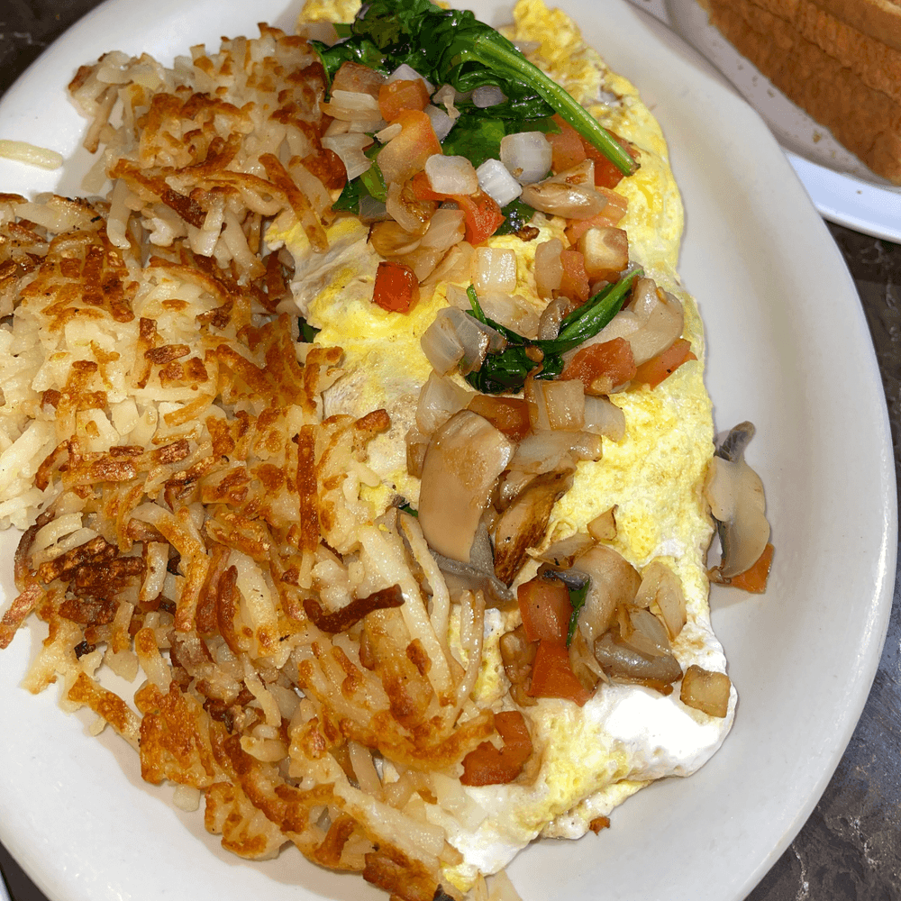 Spinach Omelette