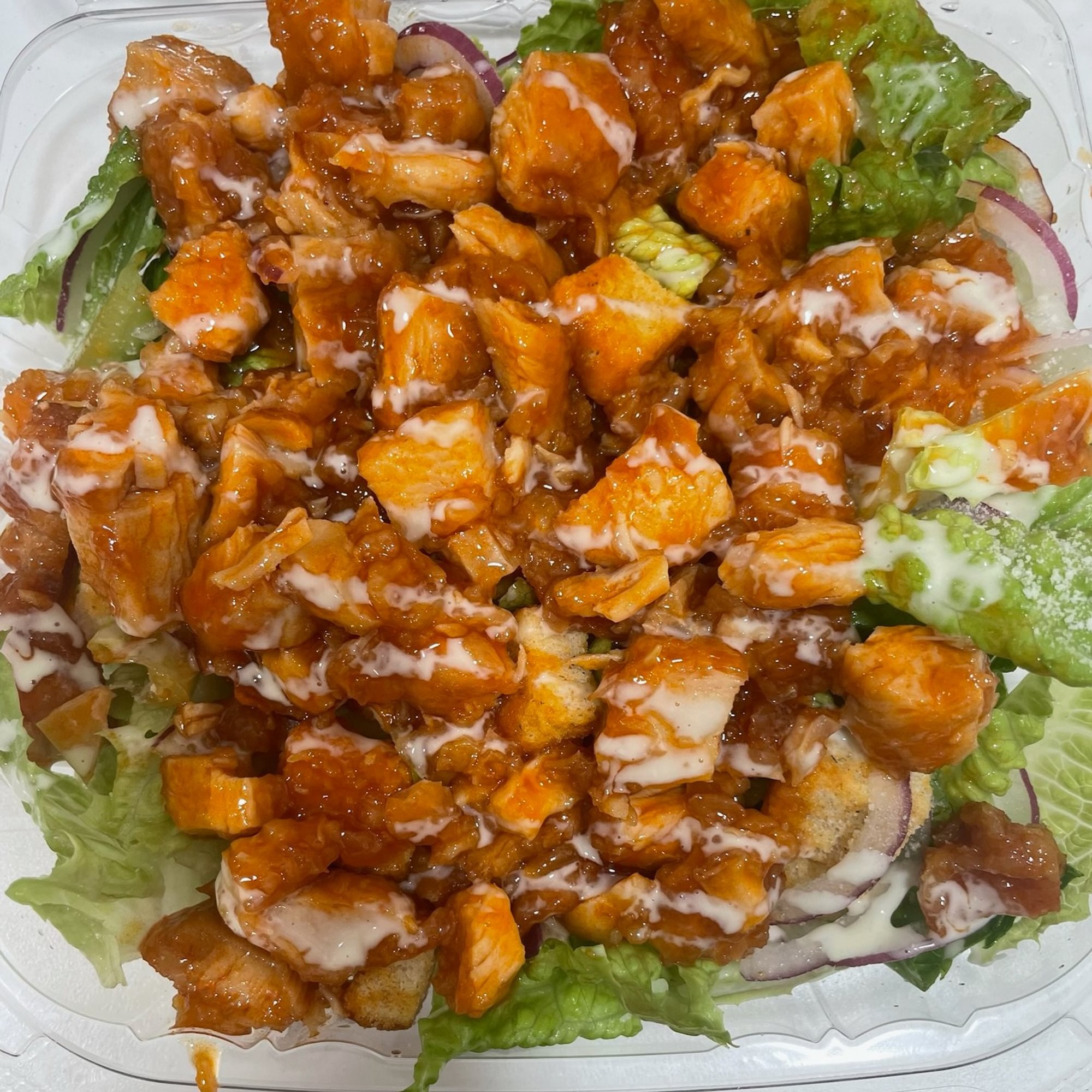 Sweet Buffalo Chicken Salad