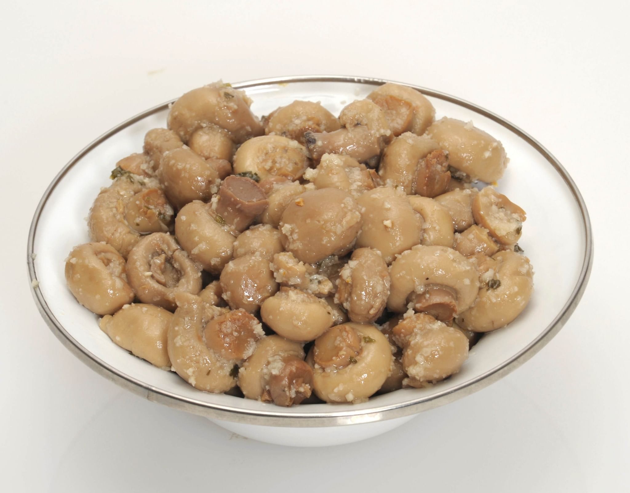 Mushroom Salad - Garlic Marinated