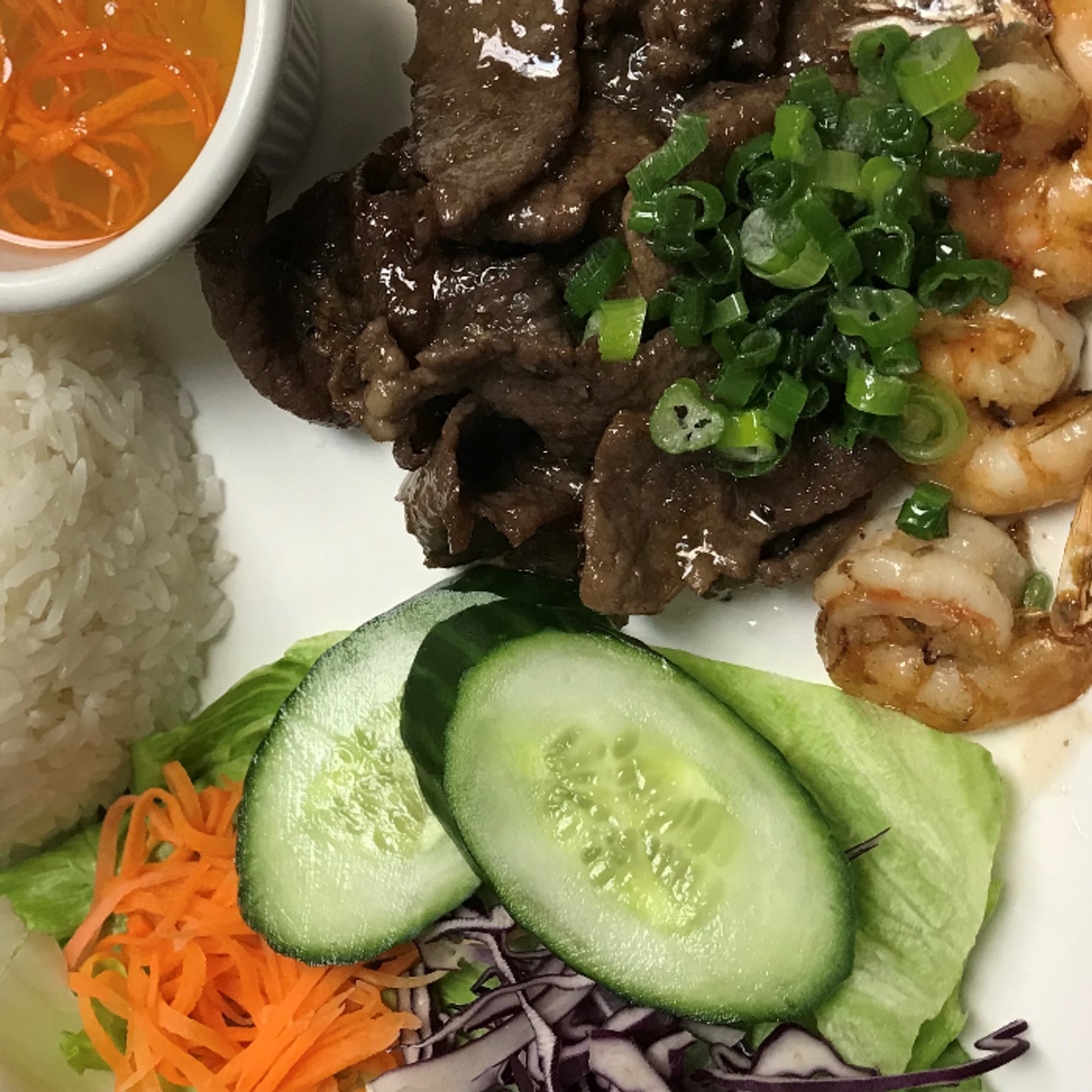 49. Com Tom, Bo Nuong