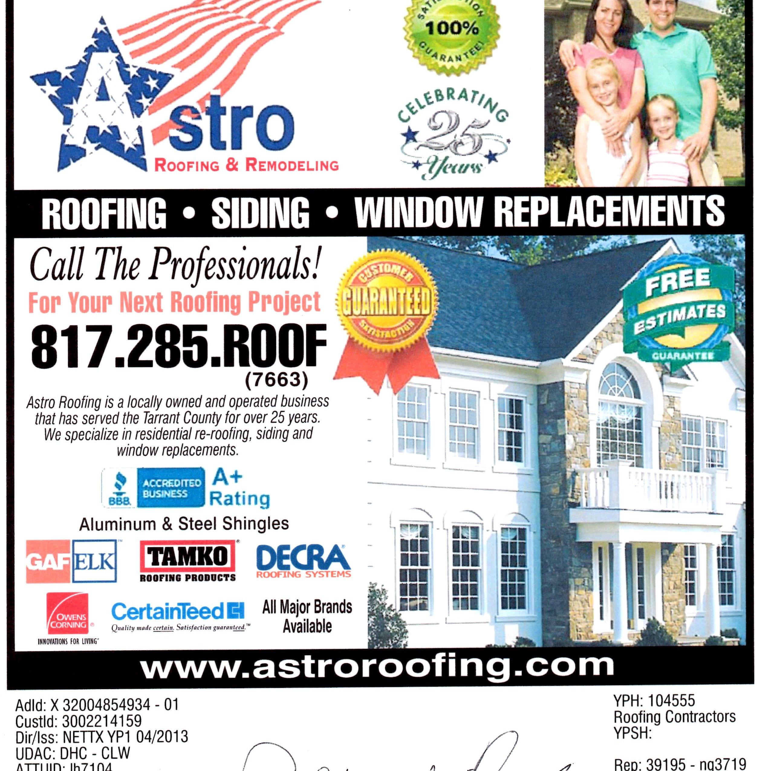 Astro Roofing